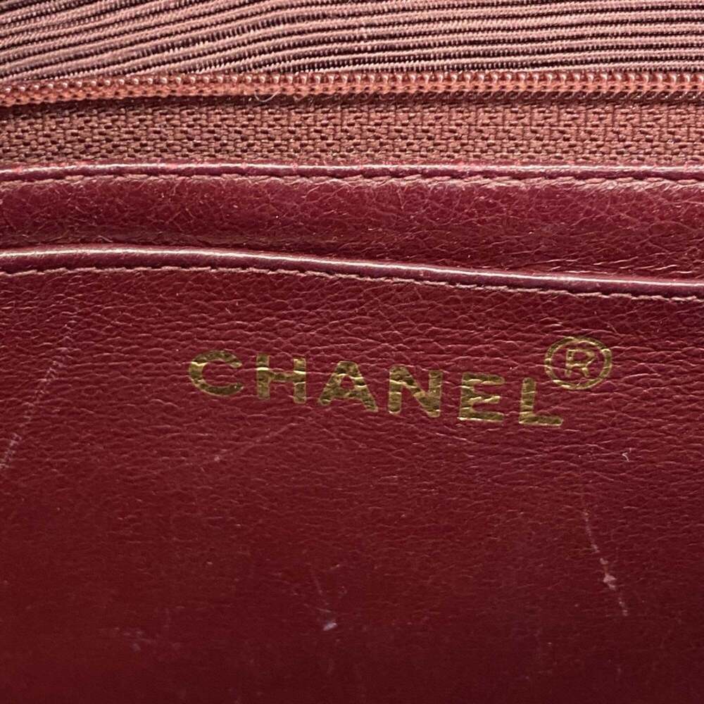 Chanel Mademoiselle Shoulder Bag, Double Chain, Lambskin, Black, Women's - Picture 5 of 12